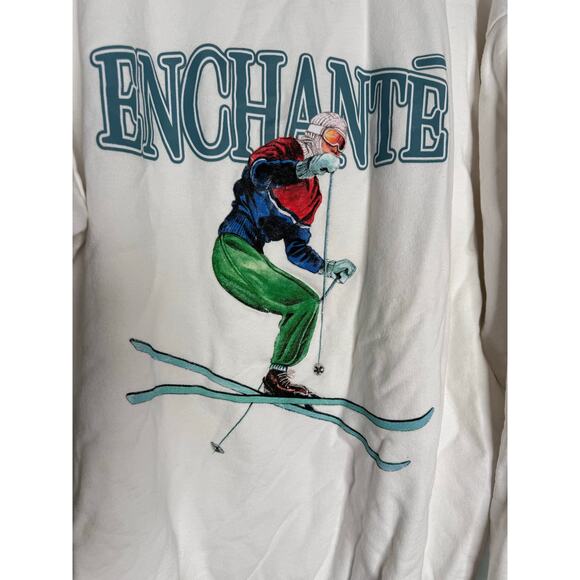 Enchante Vintage Ski Crewneck White - Picture 4 of 10